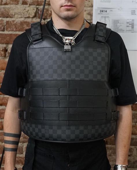 louis vuitton utility vest black|Louis Vuitton tactical vest.